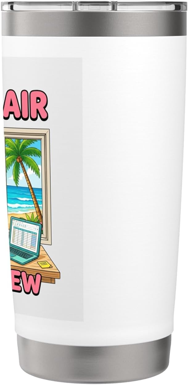 Focused Workspace Coastal Horizon Stainless Steel Insulated Tumbler