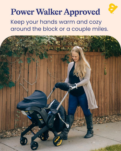 Stroller Muff - Baby Essentials for Fall & Winter - Warm Mitten Stroller Accessory