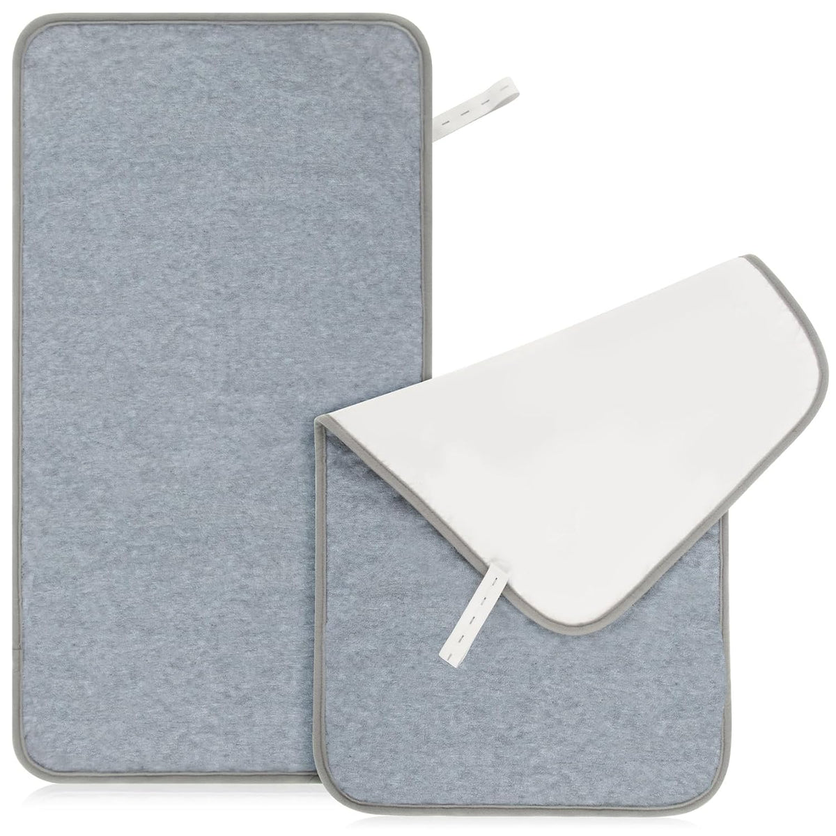 2 Pack Portable Changing Pads - Waterproof Reusable Table Liners