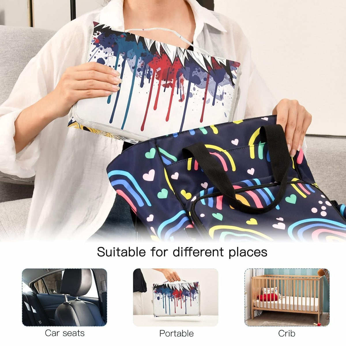 Independence Portable Diaper Changing Pad Waterproof Changing Pads