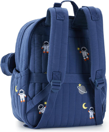 Large Diaper Bag Backpack with Changing Pad, Insulated Bottle Pockets, Travel & Hospital Bag for Mom & Dad (Large - Black Flowers)