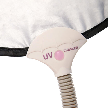 Clip-On Stroller Sunshade With Uv Indicator – Universal Design For Sun Protection On Strollers, Car Seats, Desks, And More