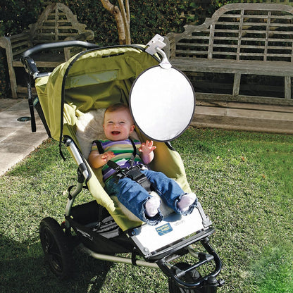 Clip-On Stroller Sunshade With Uv Indicator – Universal Design For Sun Protection On Strollers, Car Seats, Desks, And More