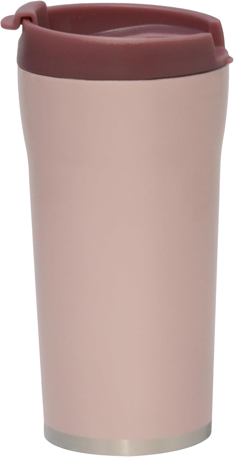 16 oz Coffee Travel Mug - Stainless Steel Insulated Tumbler with Leak-Proof Lid - Hot & Cold Cup - Marine