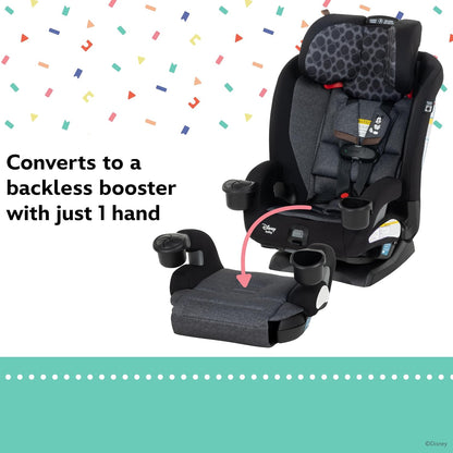 Baby EverSlim 4-in-1 Convertible Car Seat, Vintage Mickey Mouse