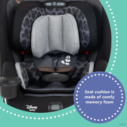 Baby EverSlim 4-in-1 Convertible Car Seat, Vintage Mickey Mouse