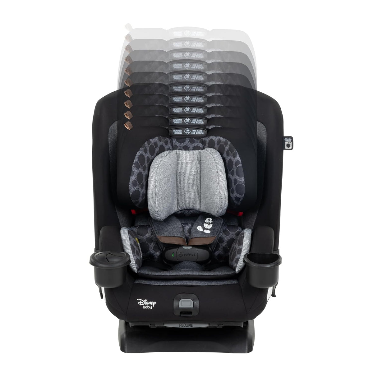 Baby EverSlim 4-in-1 Convertible Car Seat, Vintage Mickey Mouse