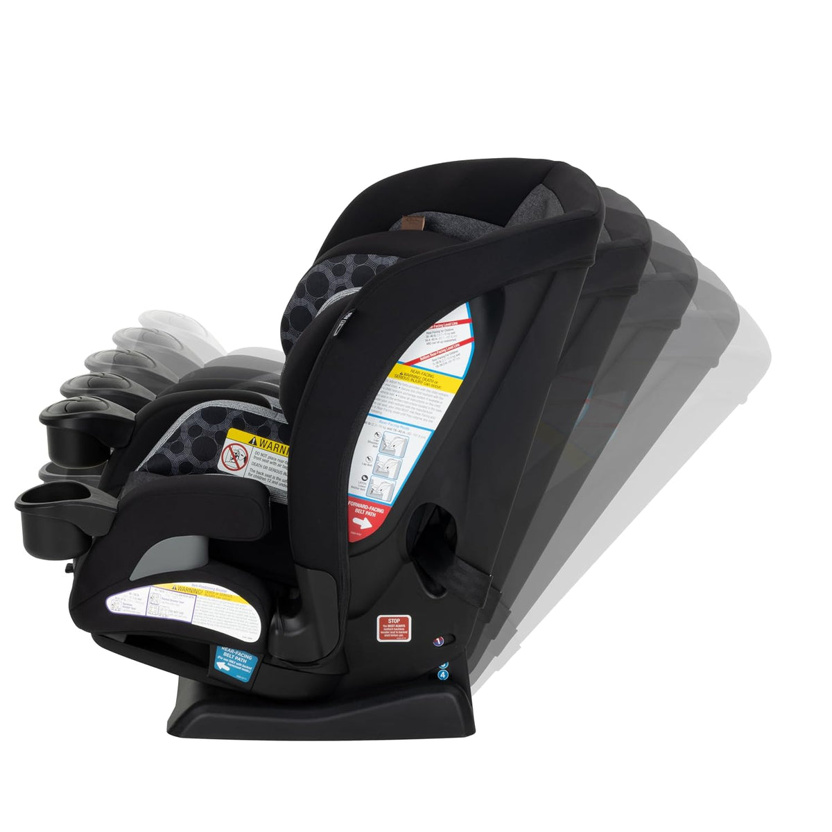Baby EverSlim 4-in-1 Convertible Car Seat, Vintage Mickey Mouse