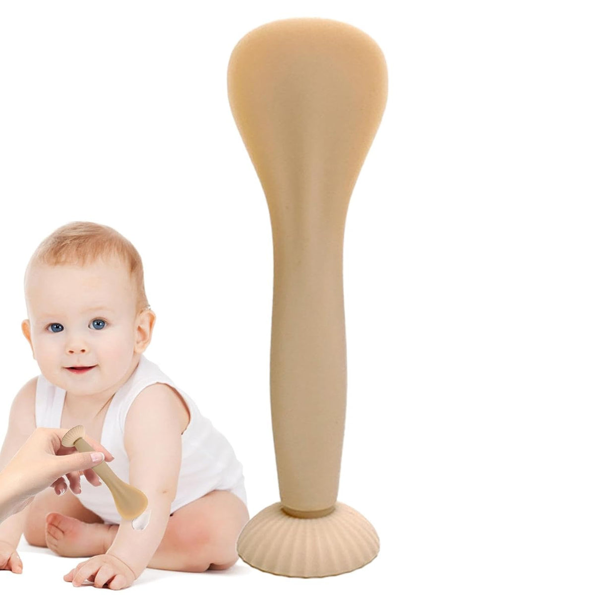 Diaper Cream Applicator Flexible Suction Base Infant Butt Brush Bum Brush