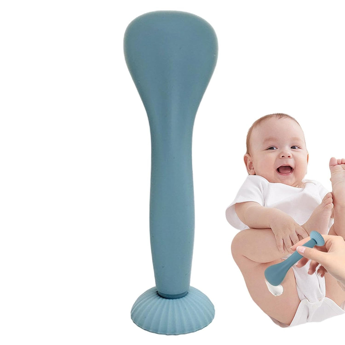 Diaper Cream Applicator Flexible Suction Base Infant Butt Brush Bum Brush