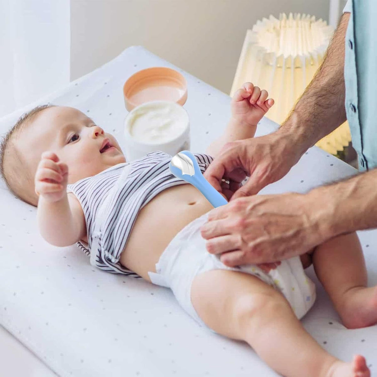 Diaper Cream Applicator Flexible Suction Base Infant Butt Brush Bum Brush