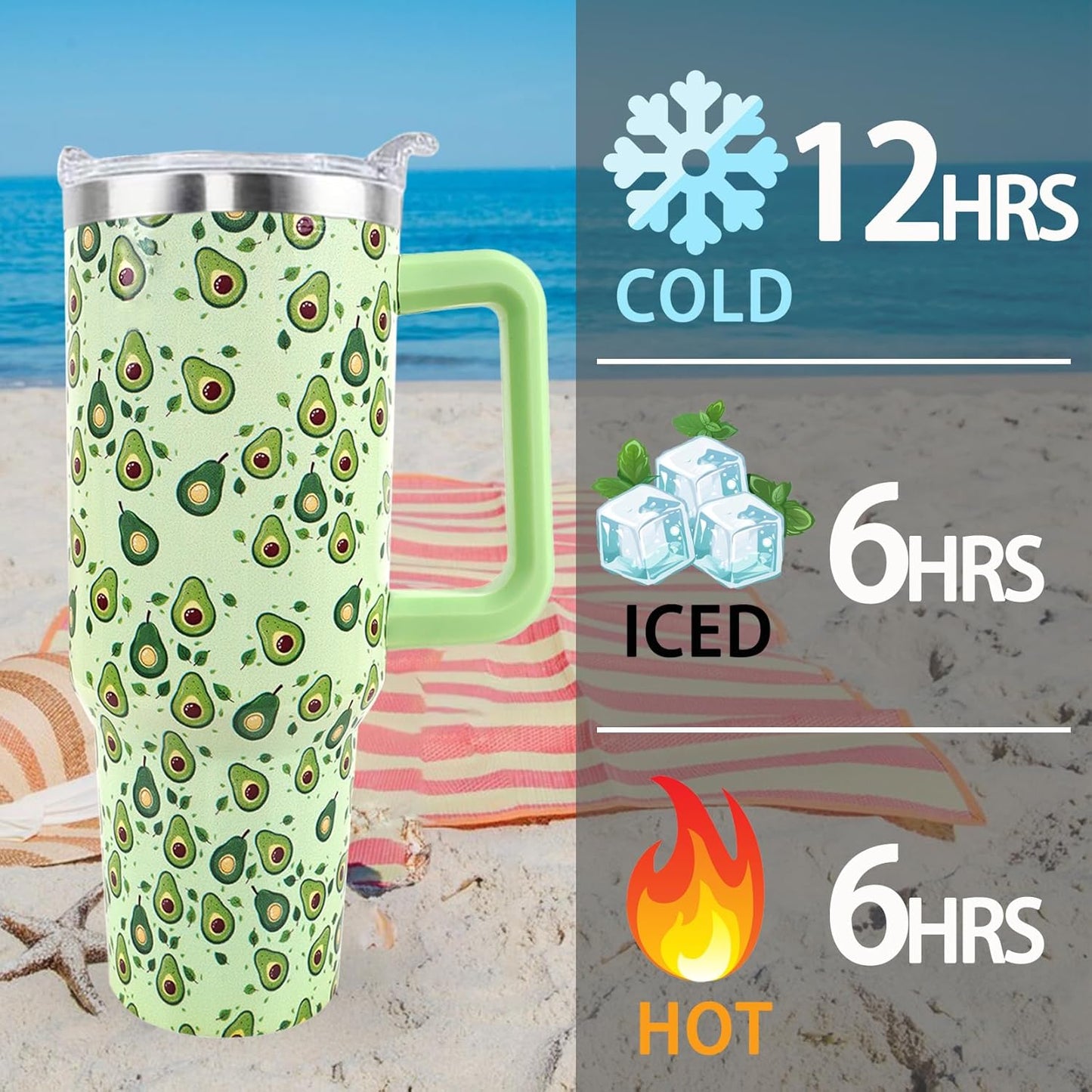 Dental Assistant 40 oz Tumbler with Handle Straw Lid Leak Proof | Travel Coffee Mug Insulated Hot Cold Ice Christmas Mothers Day Birthday Gifts for Women Dental Assistant