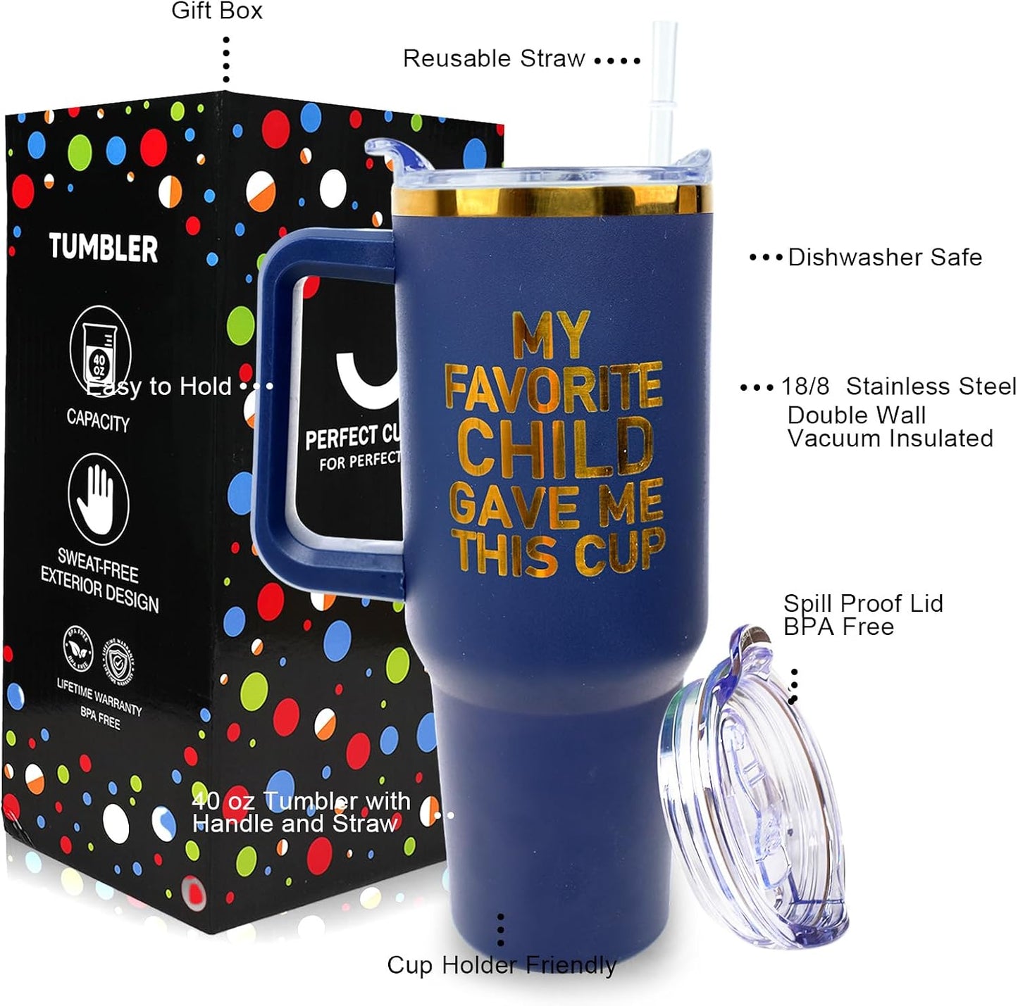 Dental Assistant 40 oz Tumbler with Handle Straw Lid Leak Proof | Travel Coffee Mug Insulated Hot Cold Ice Christmas Mothers Day Birthday Gifts for Women Dental Assistant