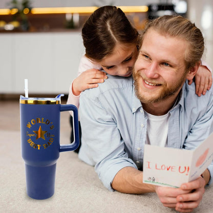 Dental Assistant 40 oz Tumbler with Handle Straw Lid Leak Proof | Travel Coffee Mug Insulated Hot Cold Ice Christmas Mothers Day Birthday Gifts for Women Dental Assistant