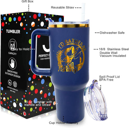 Dental Assistant 40 oz Tumbler with Handle Straw Lid Leak Proof | Travel Coffee Mug Insulated Hot Cold Ice Christmas Mothers Day Birthday Gifts for Women Dental Assistant