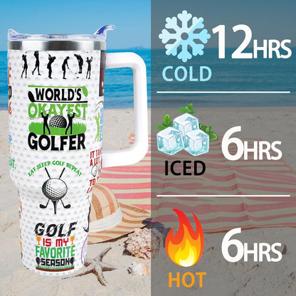 Dental Assistant 40 oz Tumbler with Handle Straw Lid Leak Proof | Travel Coffee Mug Insulated Hot Cold Ice Christmas Mothers Day Birthday Gifts for Women Dental Assistant