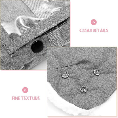 Stroller Hand Warmers Windproof and Insulated Mittens for Cold Weather Material Comfortable and Convenient Design for Parents The Go