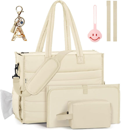 Diaper Bag Tote for Baby, Large Hospital Mommy Bag for Labor Delivery