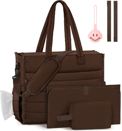 Diaper Bag Tote for Baby, Large Hospital Mommy Bag for Labor Delivery