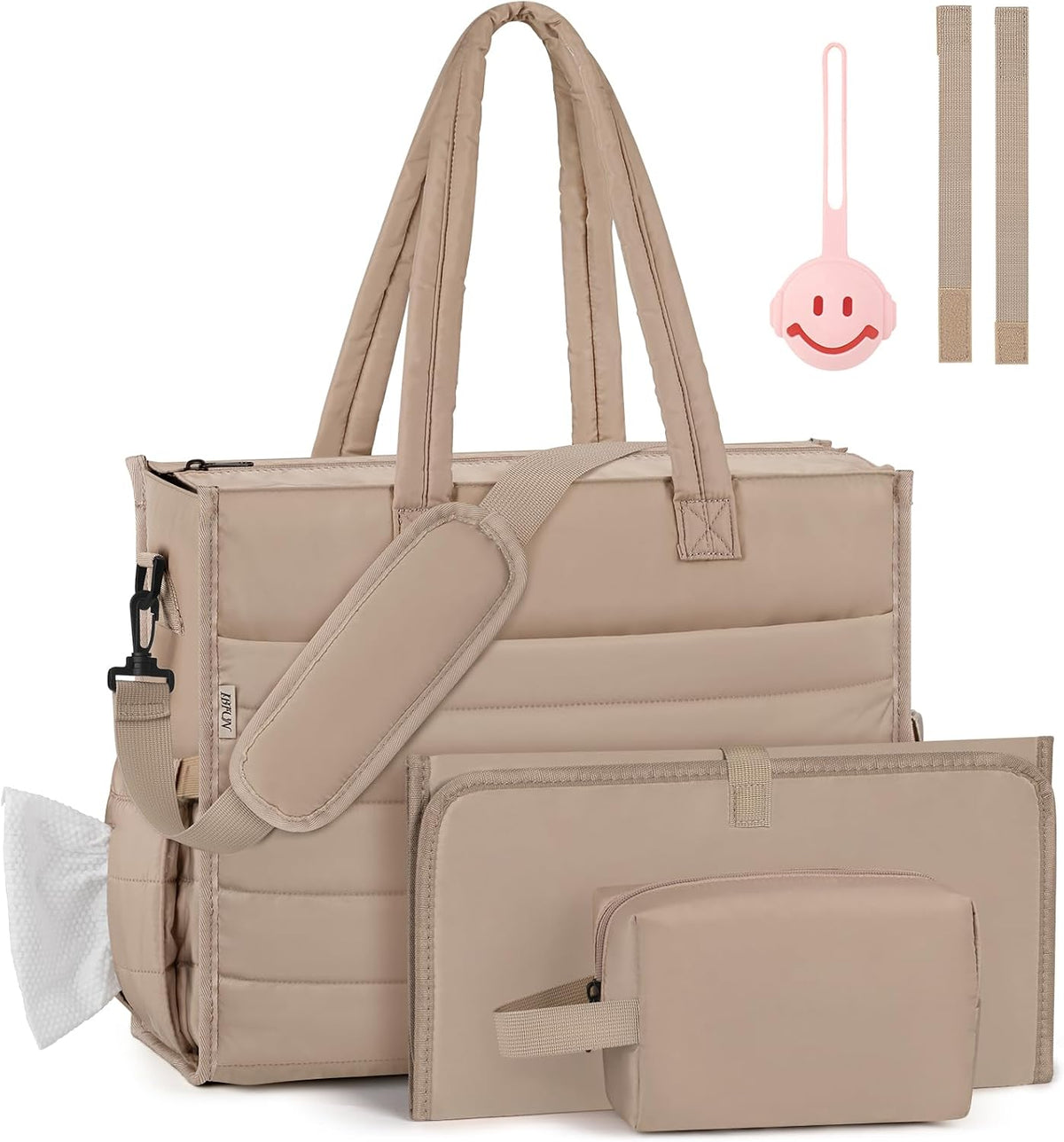 Diaper Bag Tote for Baby, Large Hospital Mommy Bag for Labor Delivery