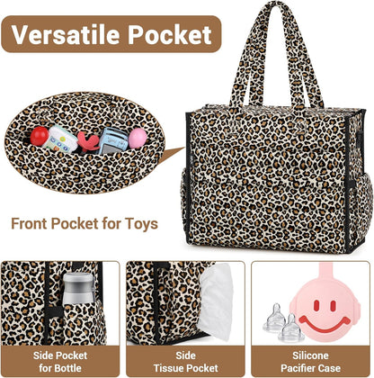 Diaper Bag Tote for Baby, Large Hospital Mommy Bag for Labor Delivery