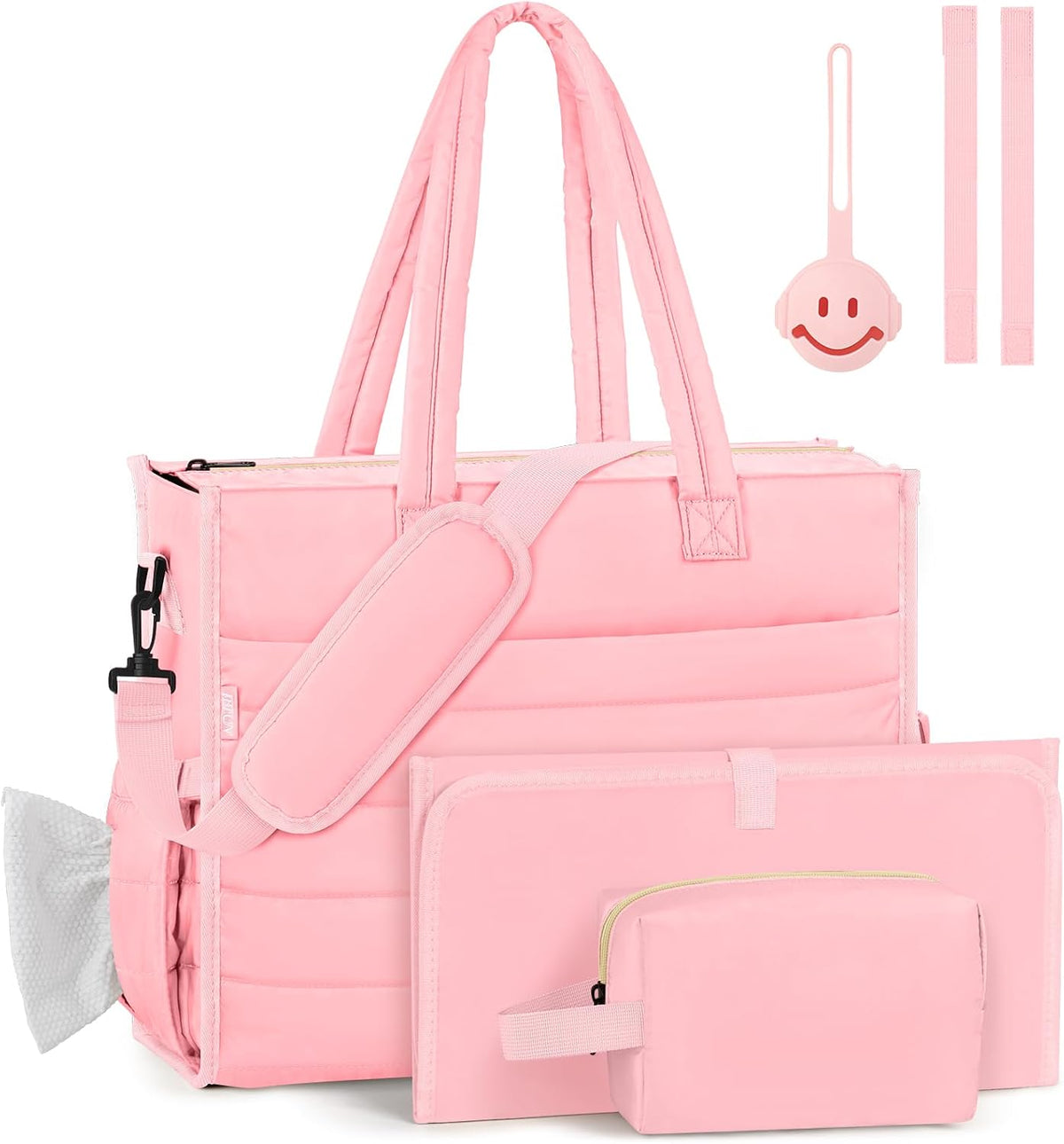Diaper Bag Tote for Baby, Large Hospital Mommy Bag for Labor Delivery