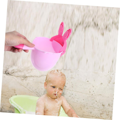 2 Pack Baby Bath Rinser Cup Set for Hair Washing, PP Animal Design