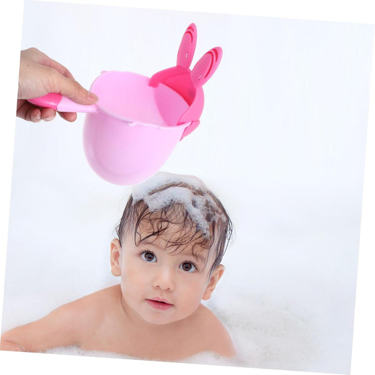 2 Pack Baby Bath Rinser Cup Set for Hair Washing, PP Animal Design