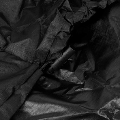 Rain Cover for with Ventilation for Comfortable Rides in Weather (Black) (Black)