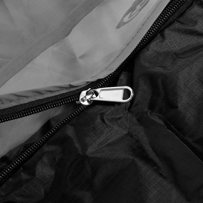 Rain Cover for with Ventilation for Comfortable Rides in Weather (Black) (Black)