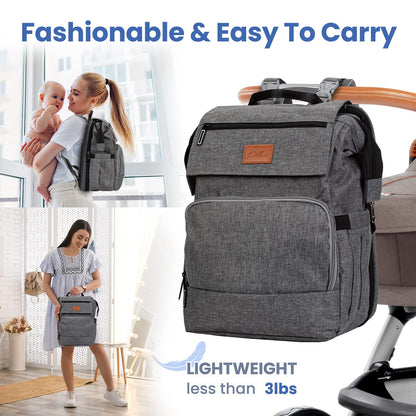 Newborn Essentials: Portable Changing Pad & Diaper Bag