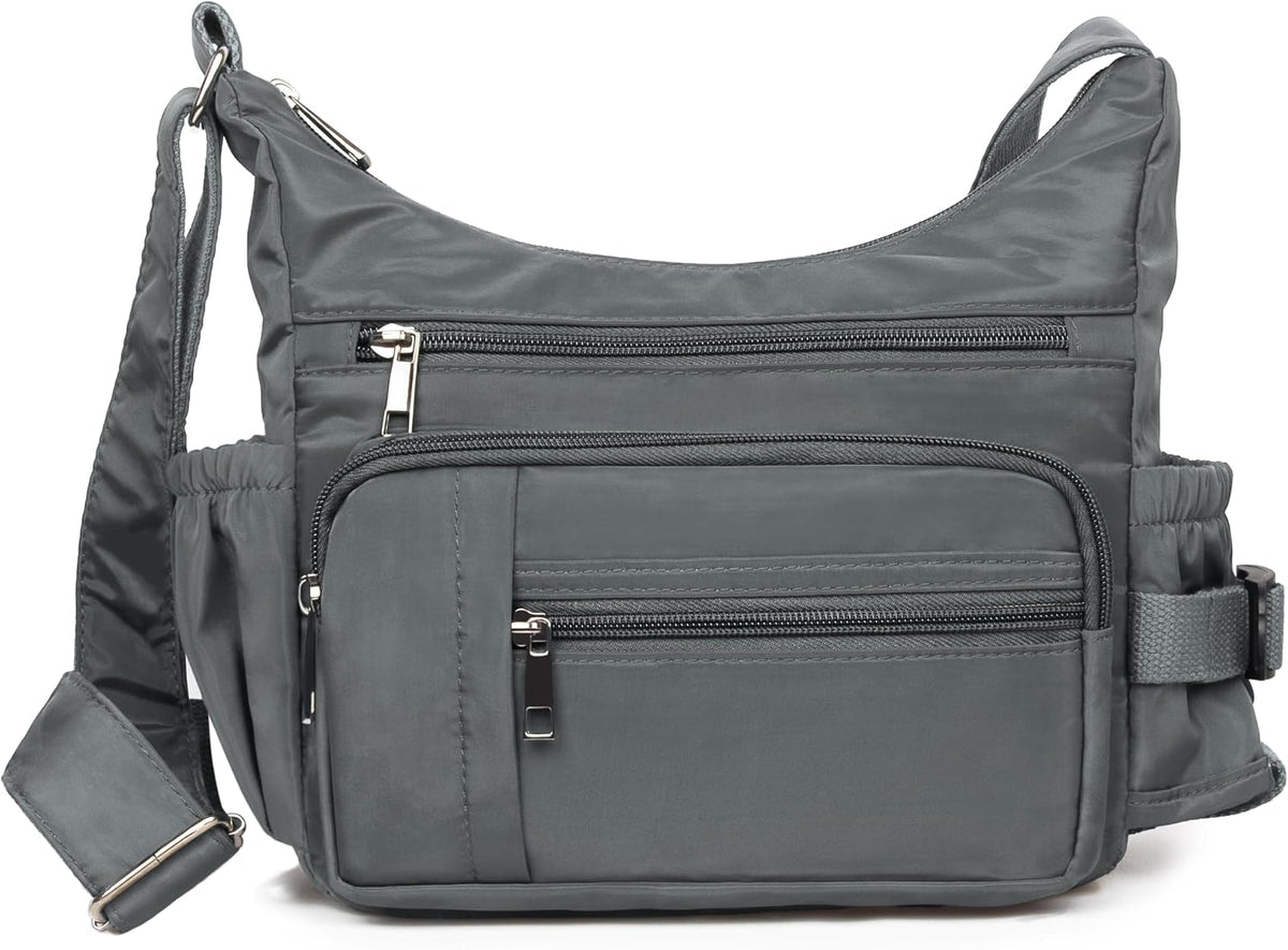 RFID Anti Thief Crossbody Bag for Women Waterproof Shoulder Bag Messenger Bag Casual Nylon Purse Handbag