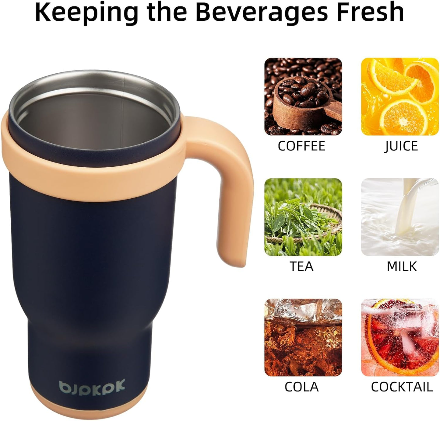 14 oz Insulated Water Bottle with Handle & Straw, Stainless Steel | Double Wall Vacuum, Leak Proof, Sweatproof, Wide Mouth, BPA Free, Dishwasher Safe, Keeps Cold/Hot, Travel, Green