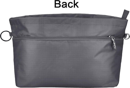 Handbag Purse Tote Pocketbook Organizer Insert Zipper Closure 11 Pockets 3 Sizes Many Colors