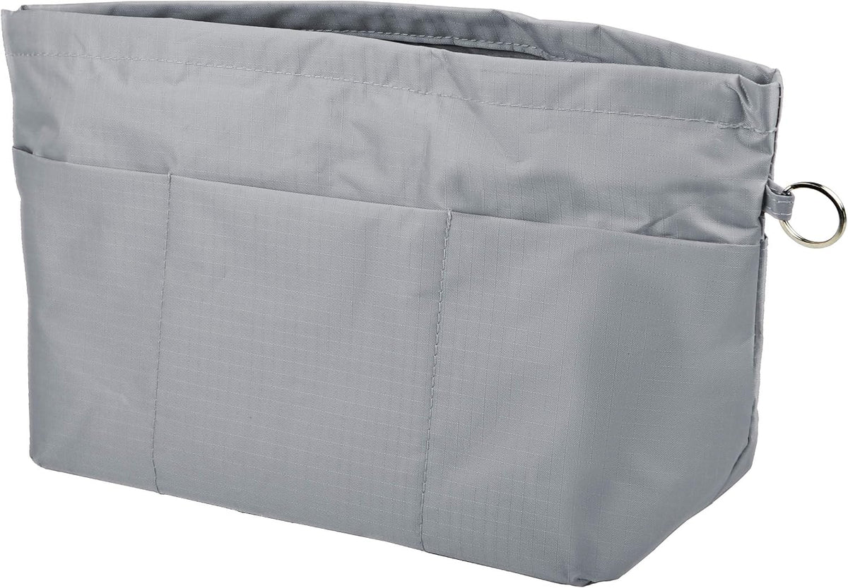 Handbag Purse Tote Pocketbook Organizer Insert Zipper Closure 11 Pockets 3 Sizes Many Colors