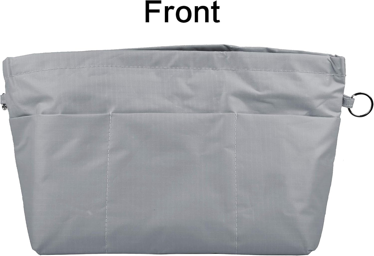 Handbag Purse Tote Pocketbook Organizer Insert Zipper Closure 11 Pockets 3 Sizes Many Colors