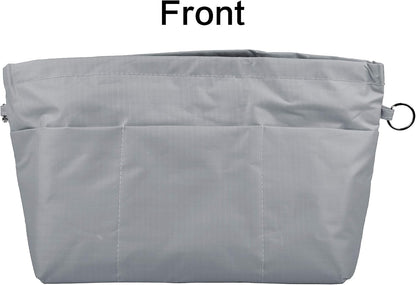 Handbag Purse Tote Pocketbook Organizer Insert Zipper Closure 11 Pockets 3 Sizes Many Colors