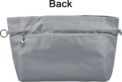 Handbag Purse Tote Pocketbook Organizer Insert Zipper Closure 11 Pockets 3 Sizes Many Colors