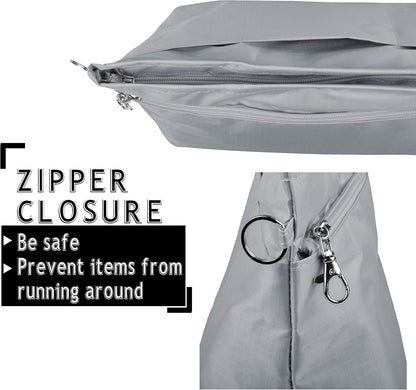 Handbag Purse Tote Pocketbook Organizer Insert Zipper Closure 11 Pockets 3 Sizes Many Colors