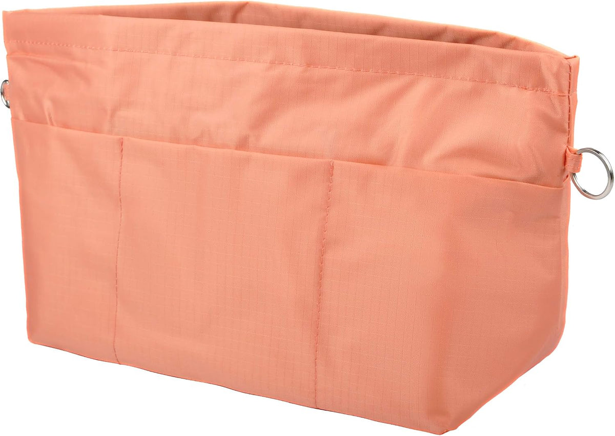 Handbag Purse Tote Pocketbook Organizer Insert Zipper Closure 11 Pockets 3 Sizes Many Colors