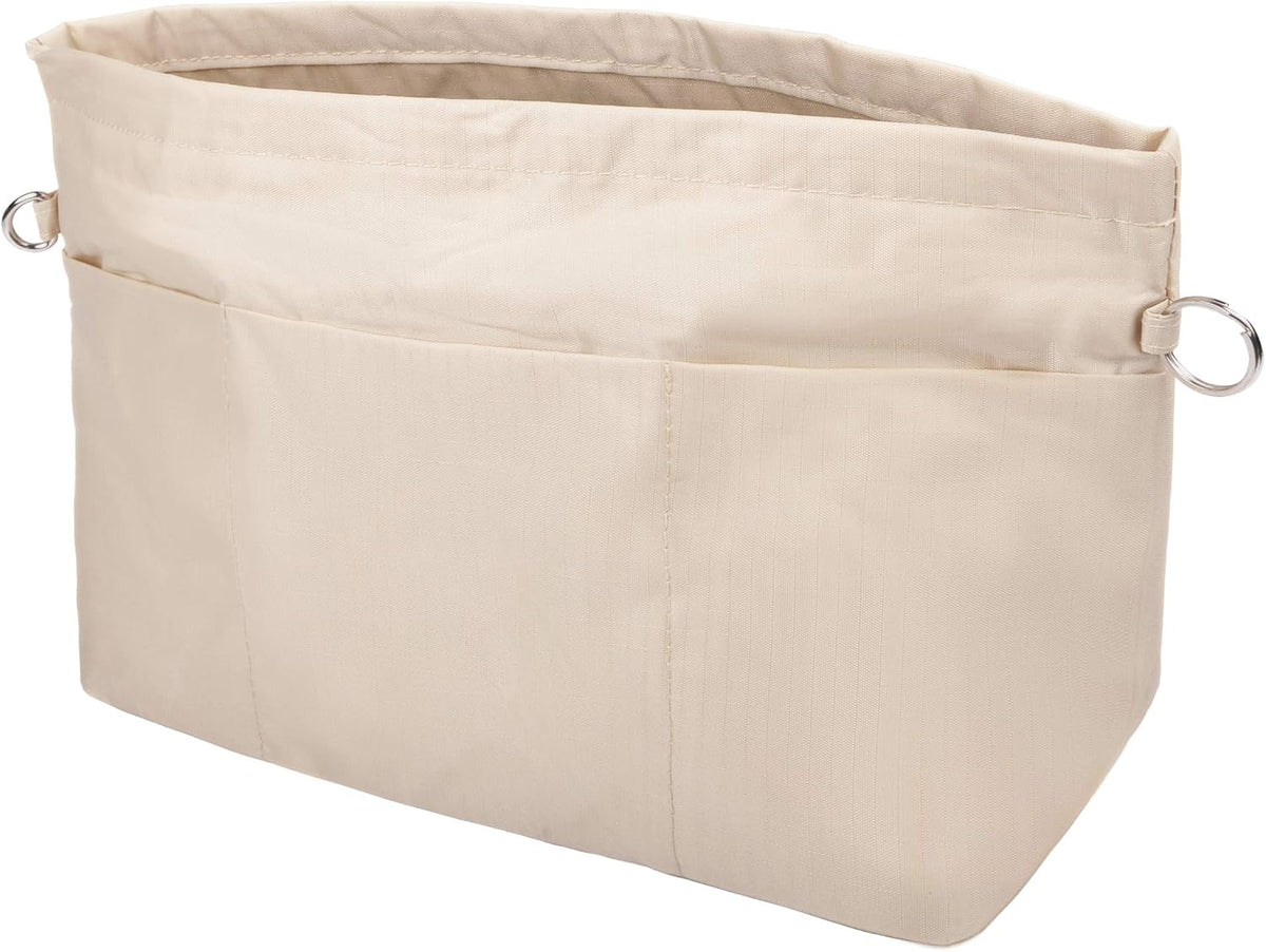Handbag Purse Tote Pocketbook Organizer Insert Zipper Closure 11 Pockets 3 Sizes Many Colors