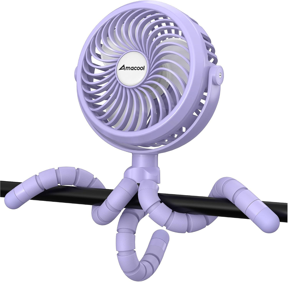 Battery Operated Stroller Fan, Portable Clip On Fan Rechargeable
