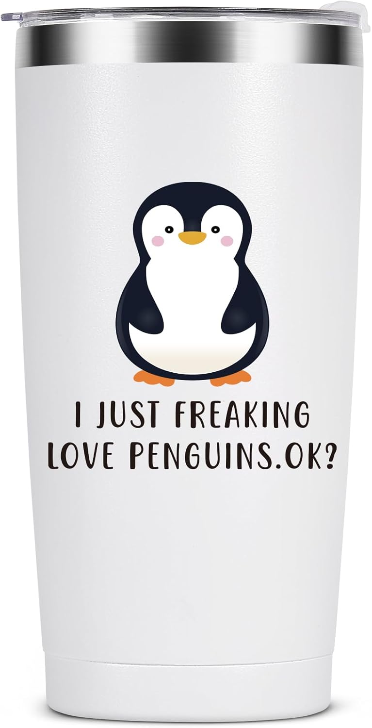 Funny Fox Tumbler 20oz | Oh For Fox Sake Insulated Coffee Mug with Straw and Brush | Double Wall Vacuum Stainless Steel | Leak Resistant Travel Cup for Car Office | Cute Gifts for Foxes Lovers Women