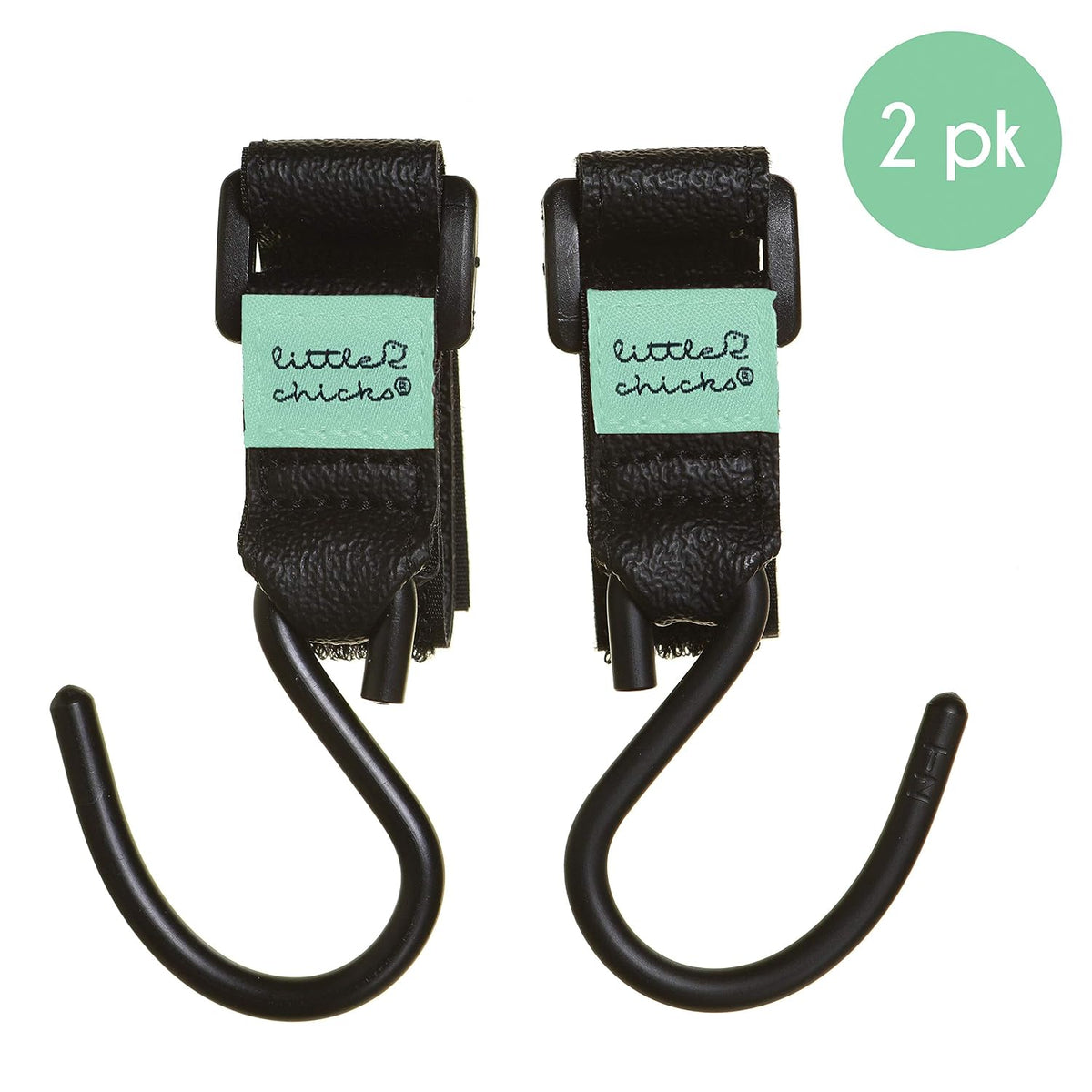Baby Stroller Organizer Hook Clip for Purse and Bags - 2 Pack - Model CK096