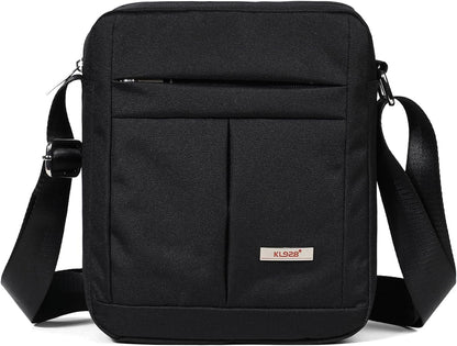 Men's Messenger Bag - Crossbody Shoulder Bags Travel Bag Man Purse Casual Sling Pack for Work Business