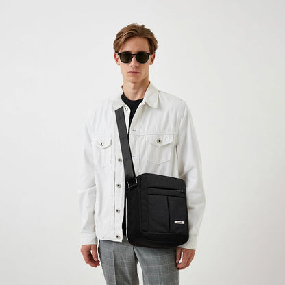 Men's Messenger Bag - Crossbody Shoulder Bags Travel Bag Man Purse Casual Sling Pack for Work Business