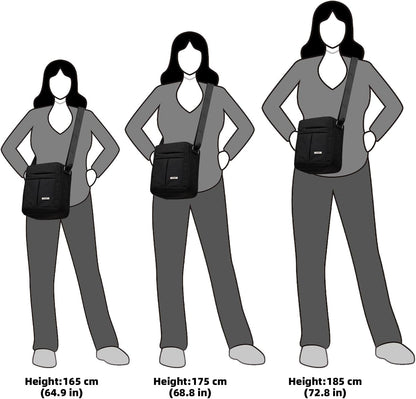 Men's Messenger Bag - Crossbody Shoulder Bags Travel Bag Man Purse Casual Sling Pack for Work Business