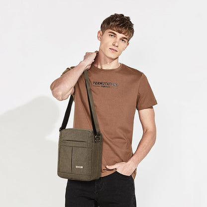 Men's Messenger Bag - Crossbody Shoulder Bags Travel Bag Man Purse Casual Sling Pack for Work Business