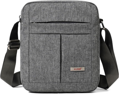 Men's Messenger Bag - Crossbody Shoulder Bags Travel Bag Man Purse Casual Sling Pack for Work Business