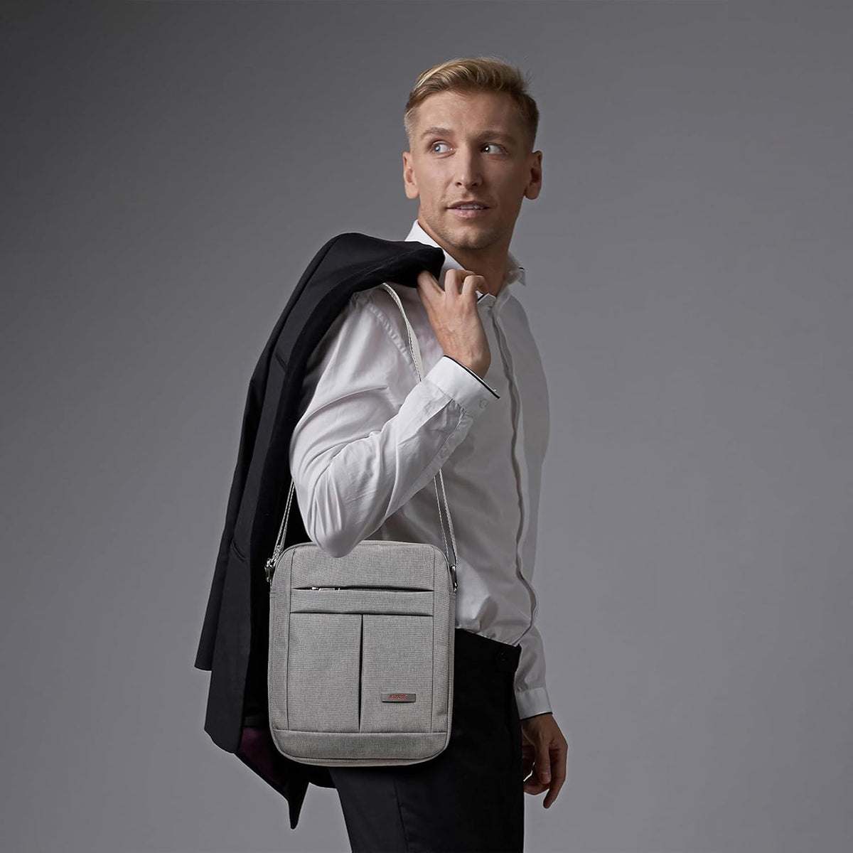 Men's Messenger Bag - Crossbody Shoulder Bags Travel Bag Man Purse Casual Sling Pack for Work Business